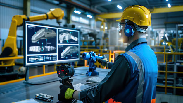 image of IoT devices in a manufacturing environment